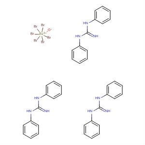 Arsenate(3-), hexabromo-, trihydrogen, compd. withN,N'-diphenylguanidine (1:3) molecular structure