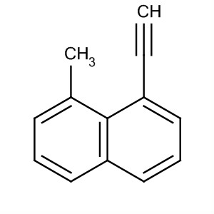 Naphthalene, 1-ethynyl-8-methyl- molecular structure
