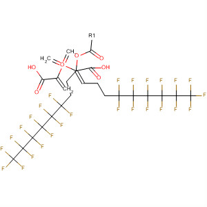 2-Propenoic acid, 2,2'-[oxybis(methylene)]bis-,bis(3,3,4,4,5,5,6,6,7,7,8,8,8-tridecafluorooctyl) ester molecular structure