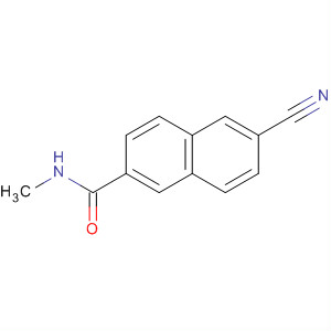 2-Naphthalenecarboxamide, 6-cyano-N-methyl-