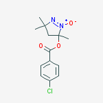 3,5,5-trimethyl-2-oxido-4,5-dihydro-3H-pyrazol-3-yl 4-chlorobenzoate