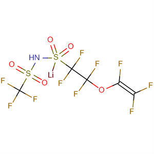 Ethanesulfonamide,1,1,2,2-tetrafluoro-2-[(trifluoroethenyl)oxy]-N-[(trifluoromethyl)sulfonyl]-,lithium salt