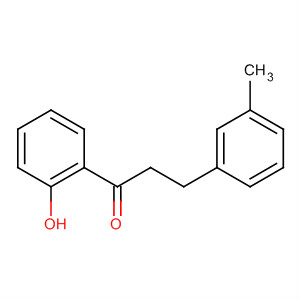 1-Propanone, 1-(2-hydroxyphenyl)-3-(3-methylphenyl)- molecular structure