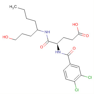 Pentanoic acid,4-[(3,4-dichlorobenzoyl)amino]-5-[(3-hydroxypropyl)pentylamino]-5-oxo-,(4R)-