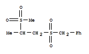 ({[2-(methylsulfonyl)propyl]sulfonyl}methyl)benzene