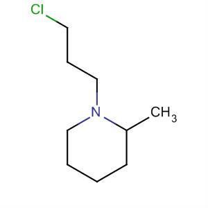 Piperidine, 1-(3-chloropropyl)-2-methyl- molecular structure