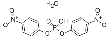 BIS(4-NITROPHENYL) PHOSPHATE HYDRATE molecular structure