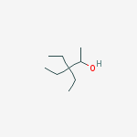 3,3-DIETHYL-2-PENTANOL molecular structure