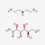 D-gluconic acid, compound with 2,2'-iminobisethanol (1:1)