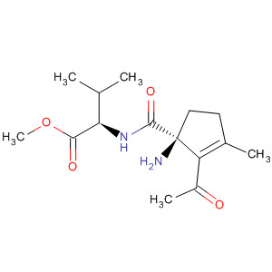 D-Valine,N-[[(1S)-2-acetyl-1-amino-3-methyl-2-cyclopenten-1-yl]carbonyl]-,methyl ester
