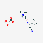 KETONE,PHENYL PYRIDIN-3-YL,O-(2-(DIETHYLAMINO)ETHYL)OXIME OXALATE,HYDRATE (2:3:3),(E)-