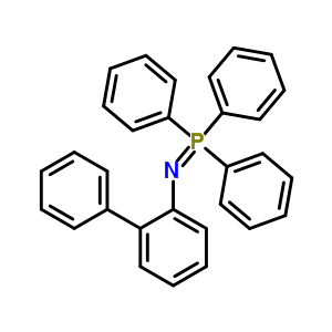 (biphenyl-2-ylimino)(triphenyl)- molecular structure