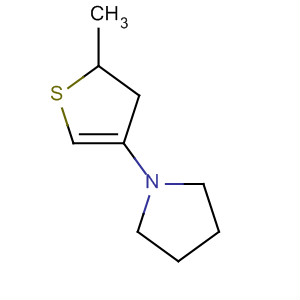 Pyrrolidine, 1-(4,5-dihydro-5-methyl-3-thienyl)-