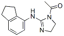 1-acetyl-N-(2,3-dihydro-1H-inden-4-yl)-4,5-dihydro-1H-imidazol-2-amine