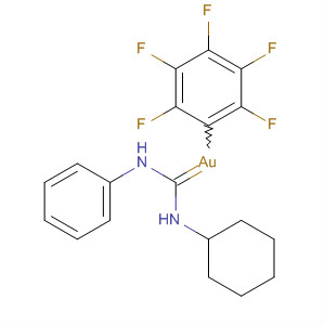 Gold, [(cyclohexylamino)(phenylamino)methylene](pentafluorophenyl)-