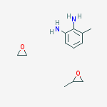 Benzenediamine, ar-methyl-, polymer with methyloxirane and oxirane molecular structure