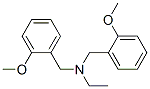 N-ethyl-2-methoxy-N-[(2-methoxyphenyl)methyl]benzylamine molecular structure