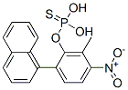 methyl-1-naphthyl-4-nitrophenyl phosphorothionate molecular structure