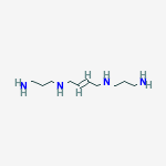 (2E)-N,N'-bis(3-aminopropyl)but-2-ene-1,4-diamine molecular structure