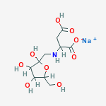 d-Fructose, 1-deoxy-1-[(1,2-dicarboxylethyl)amino]-, monosodium salt, (S)-