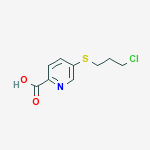 5-((3-CHLOROPROPYL)THIO)PICOLINIC ACID