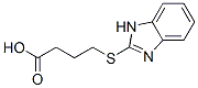4-(1H-BENZOIMIDAZOL-2-YLSULFANYL)-BUTYRIC ACID molecular structure
