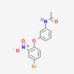 N-[3-(4-bromo-2-nitrophenoxy)phenyl]acetamide