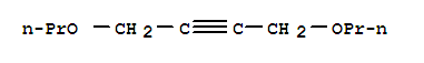 1,4-dipropoxybut-2-yne molecular structure