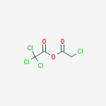 (2-chloroacetyl) 2,2,2-trichloroacetate molecular structure