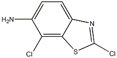 6-BENZOTHIAZOLAMINE,2,7-DICHLORO- molecular structure