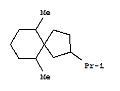 Spirovetivane molecular structure
