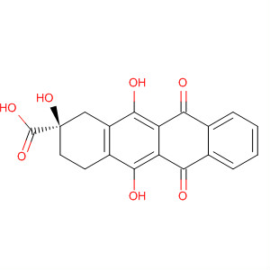 2-Naphthacenecarboxylic acid,1,2,3,4,6,11-hexahydro-2,5,12-trihydroxy-6,11-dioxo-, (R)-