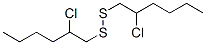 Bis(2-chlorohexyl) persulfide molecular structure