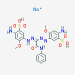 Sodium;2-amino-5-[(2e)-2-[1-[(4-amino-2-methoxy-5-sulfophenyl)diazenyl]-2-anilino-2-oxoethylidene]hydrazinyl]-4-methoxybenzenesulfonic Acid molecular structure