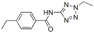 Benzamide,4-ethyl-N-(2-ethyl-2H-tetrazol-5-yl)- molecular structure
