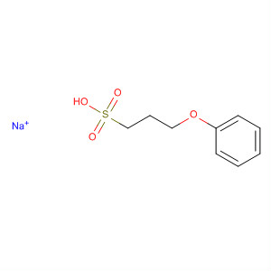 1-Propanesulfonic acid, 3-phenoxy-, sodium salt molecular structure