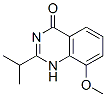 4(3H)-Quinazolinone,8-methoxy-2-(1-methylethyl)- molecular structure