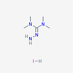 2-amino-1,1,3,3-tetramethylguanidine;hydroiodide molecular structure