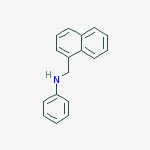 1-Naphthalenemethanamine, N-phenyl- molecular structure