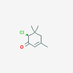 (6R)-6-chloro-3,5,5-trimethylcyclohex-2-en-1-one