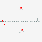 Oxirane, methyl-, polymer with oxirane, isooctadecanoate molecular structure