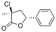 cis-3-chlorodihydro-3-methyl-5-phenylfuran-2(3H)-one