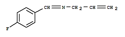 2-Propen-1-amine,N-[(4-fluorophenyl)methylene]- molecular structure