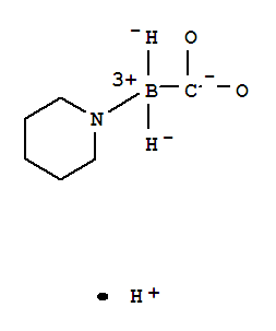 Boranecarboxylicacid, compd. with pyridine (1:1) molecular structure