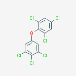 1,2,3-trichloro-5-(2,4,6-trichlorophenoxy)benzene molecular structure