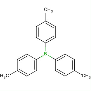 Borane, tris(4-methylphenyl)- molecular structure