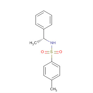 Benzenesulfonamide, 4-methyl-N-[(1R)-1-phenylethyl]- molecular structure