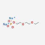 ETHANOL,2-(2-ETHOXYETHOXY)-,PHOSPHONATE,SODIUM SALT molecular structure