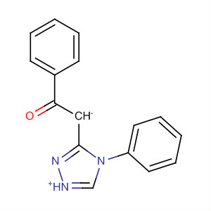 4H-1,2,4-Triazolium, 4-phenyl-, 2-oxo-2-phenylethylide molecular structure