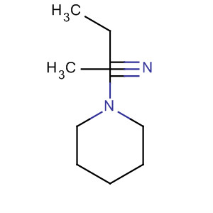 1-Piperidinepropanenitrile, a-methyl-